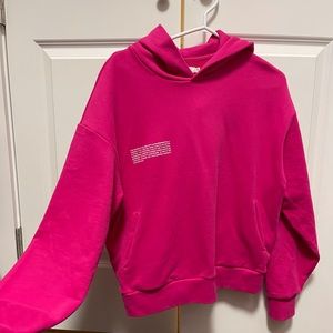 Pangaia 365 Hoodie; Unisex XXS, Solar Pink
